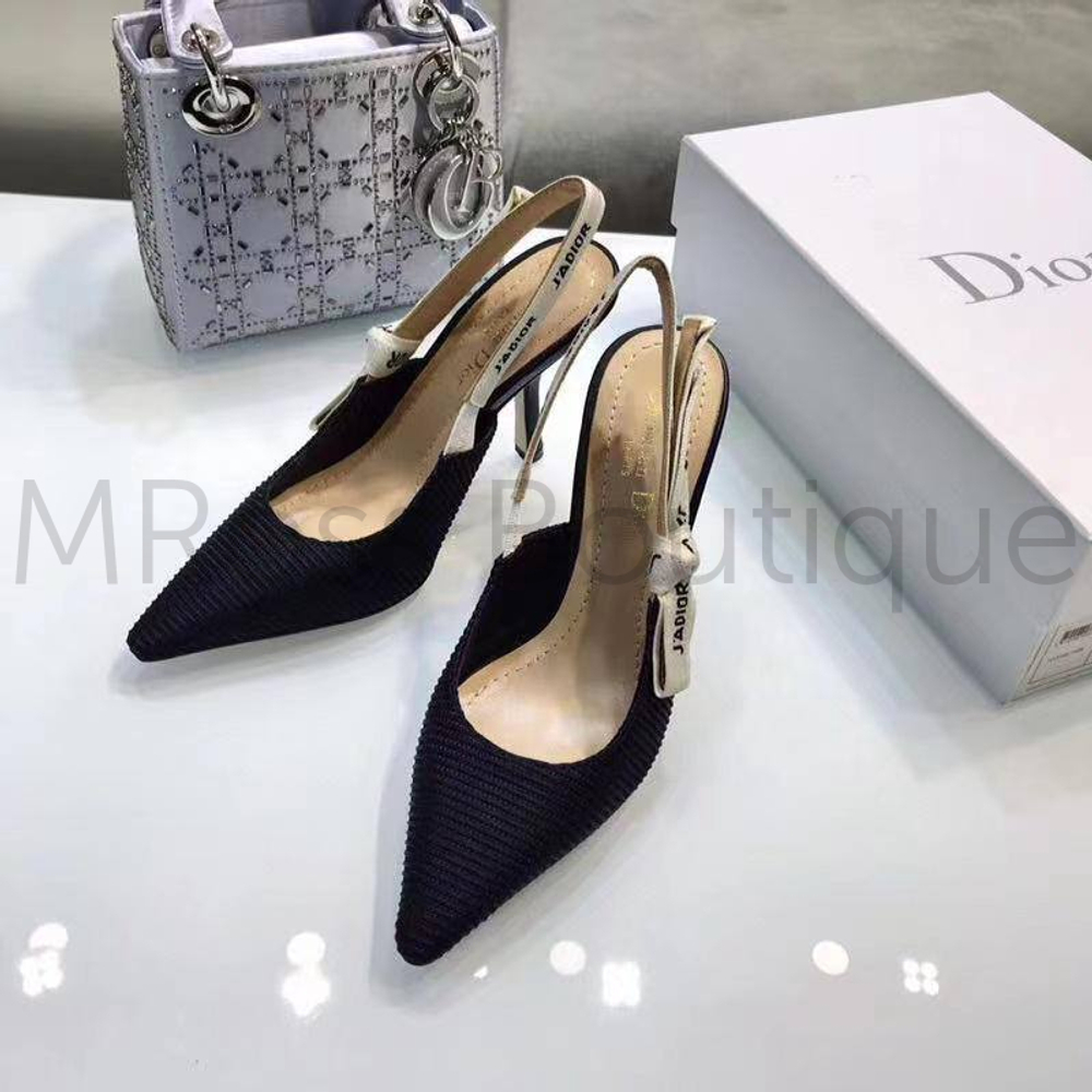 Туфли J'Adior Диор (Dior) слингбэки на каблуке 10 см