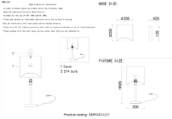 Настольная лампа Crystal Lux SERGIO LG1 NICKEL