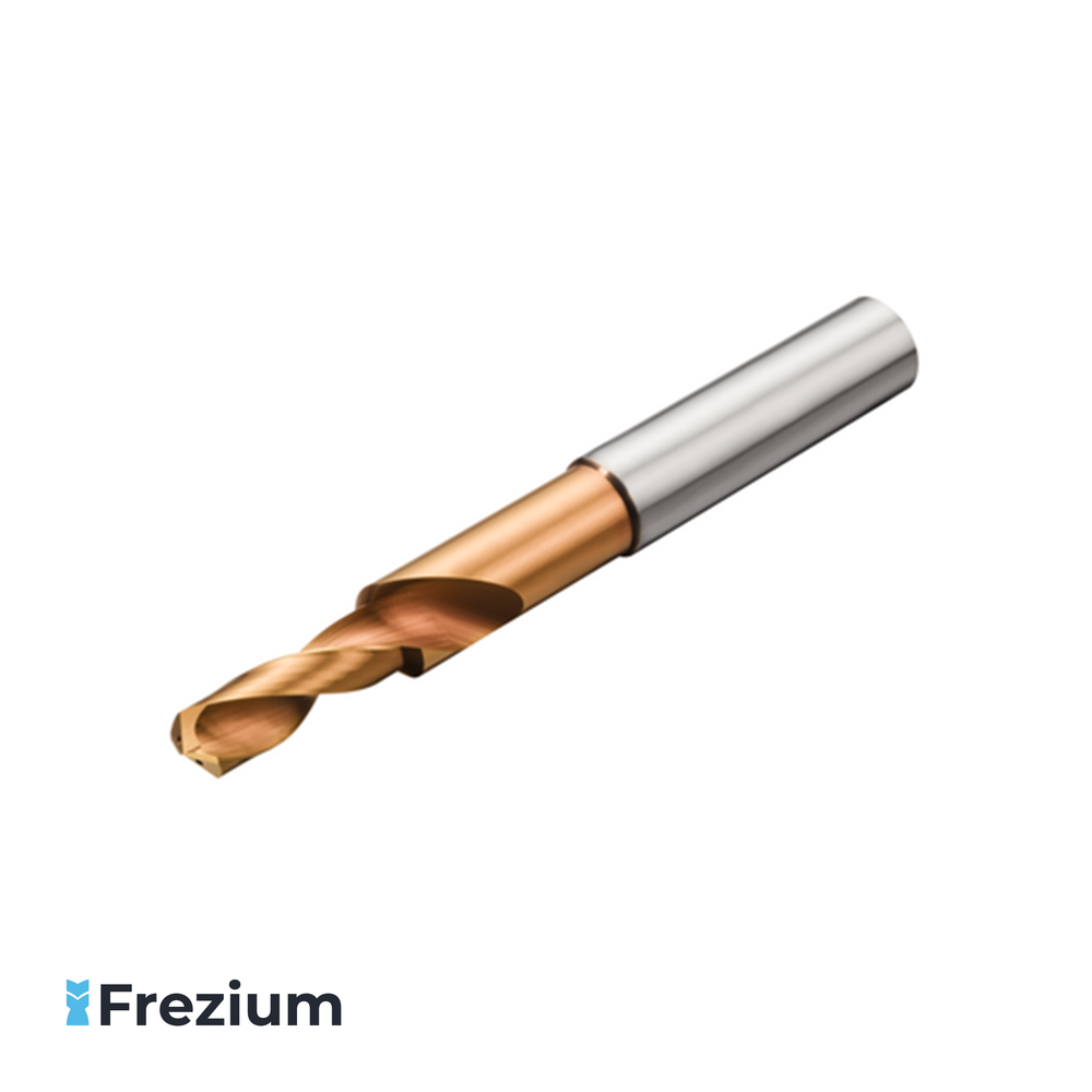 Сверло твердосплавное двухступенчатое по металлу с внутренним подводом под СОЖ "Sandvik Coromant" (5.55x7.5x8x18.6x79; R841-0555-30-A1A 1220) Сверло твердосплавное двухступенчатое по металлу с внутренним подводом под СОЖ "Sandvik Coromant" (5.55x7.5x8x18.6x79; R841-0555-30-A1A 1220)