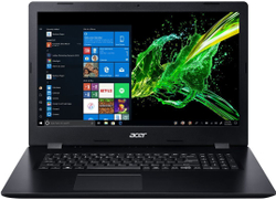 Ноутбук Acer Aspire A317-32-P8G6 17.3; 1600x900 (HD+)/ Intel Pentium N5030, 1100 МГц/ 8 Гб DDR-4/ 512 Гб SSD/ Intel UHD Graphics 605/ Wi-Fi, Bluetooth, Cam/ Eshell/ чёрный NX.HF2ER.009