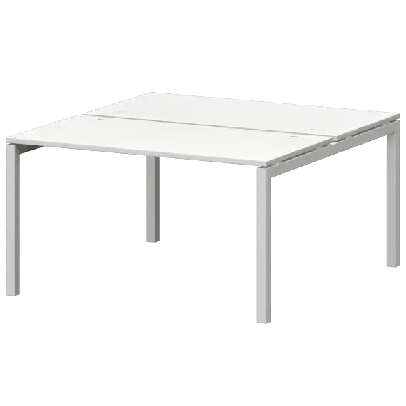 Бенч двойной на металлокаркасе СМС2-П-18К.149.Пр50  1800x1496x750 Смарт