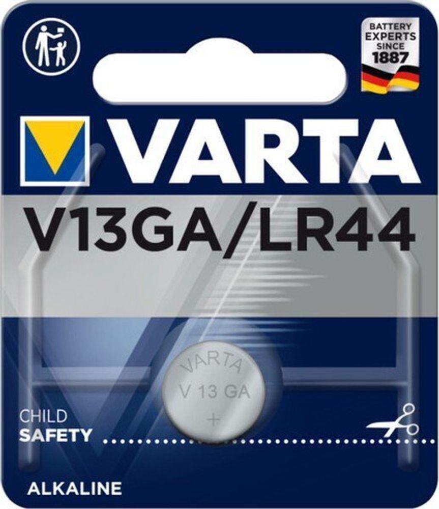 Батарейка Electronics V13GA - LR44  1.5V-125mAh 641