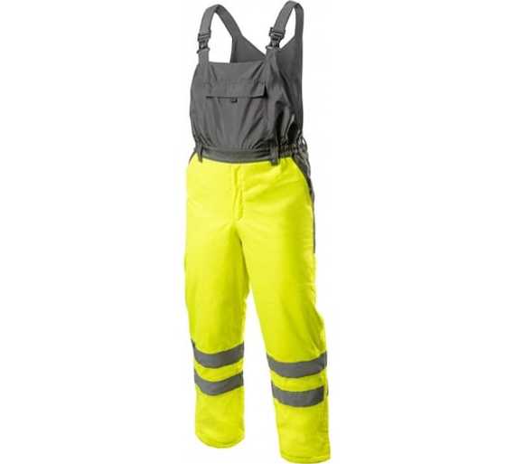 Полукомбинезон утепленный сигнальный желтый AICH Högert, арт. HT5K332