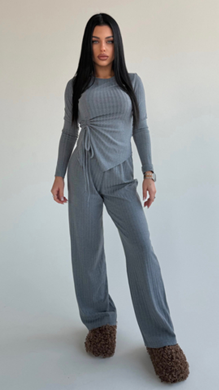 Костюм двойка со сборкой