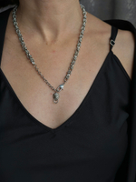 Цепь Византия со львом, оттенок серебро