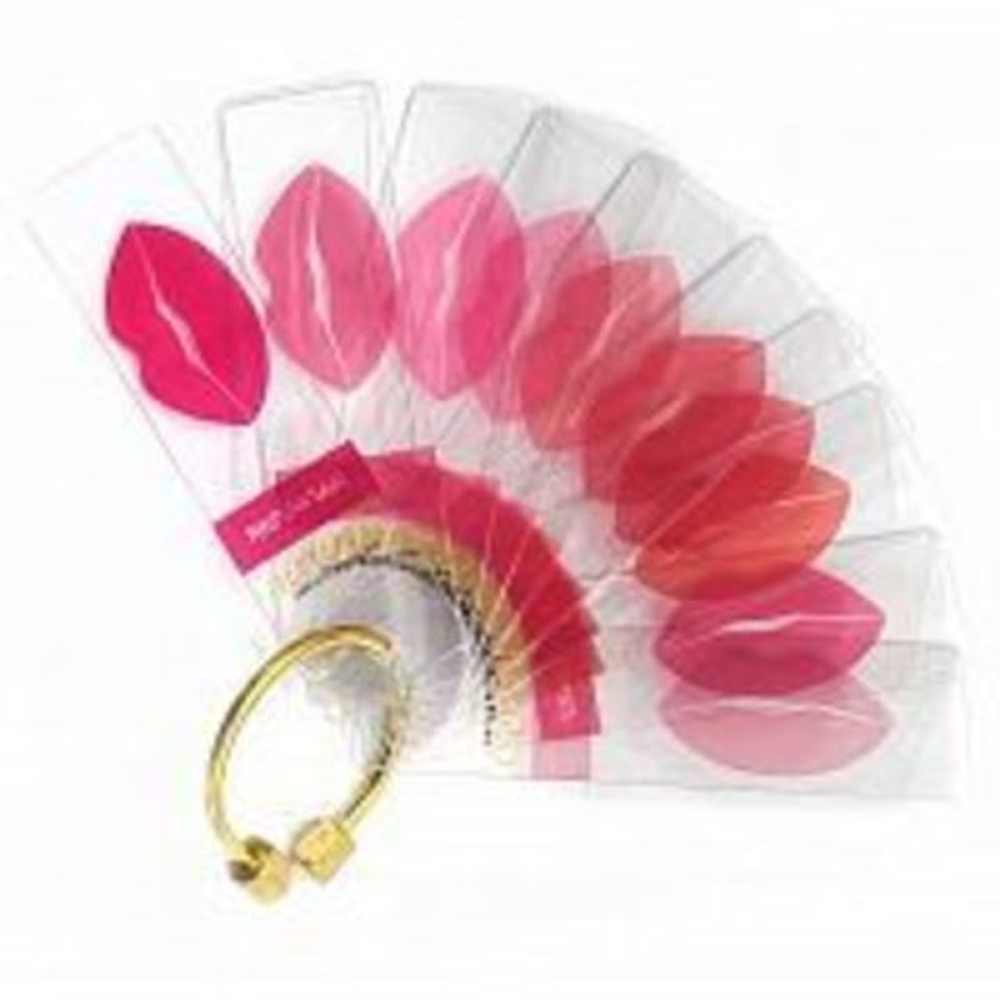 Цветовая палитра свотчей Contur Professional для губ