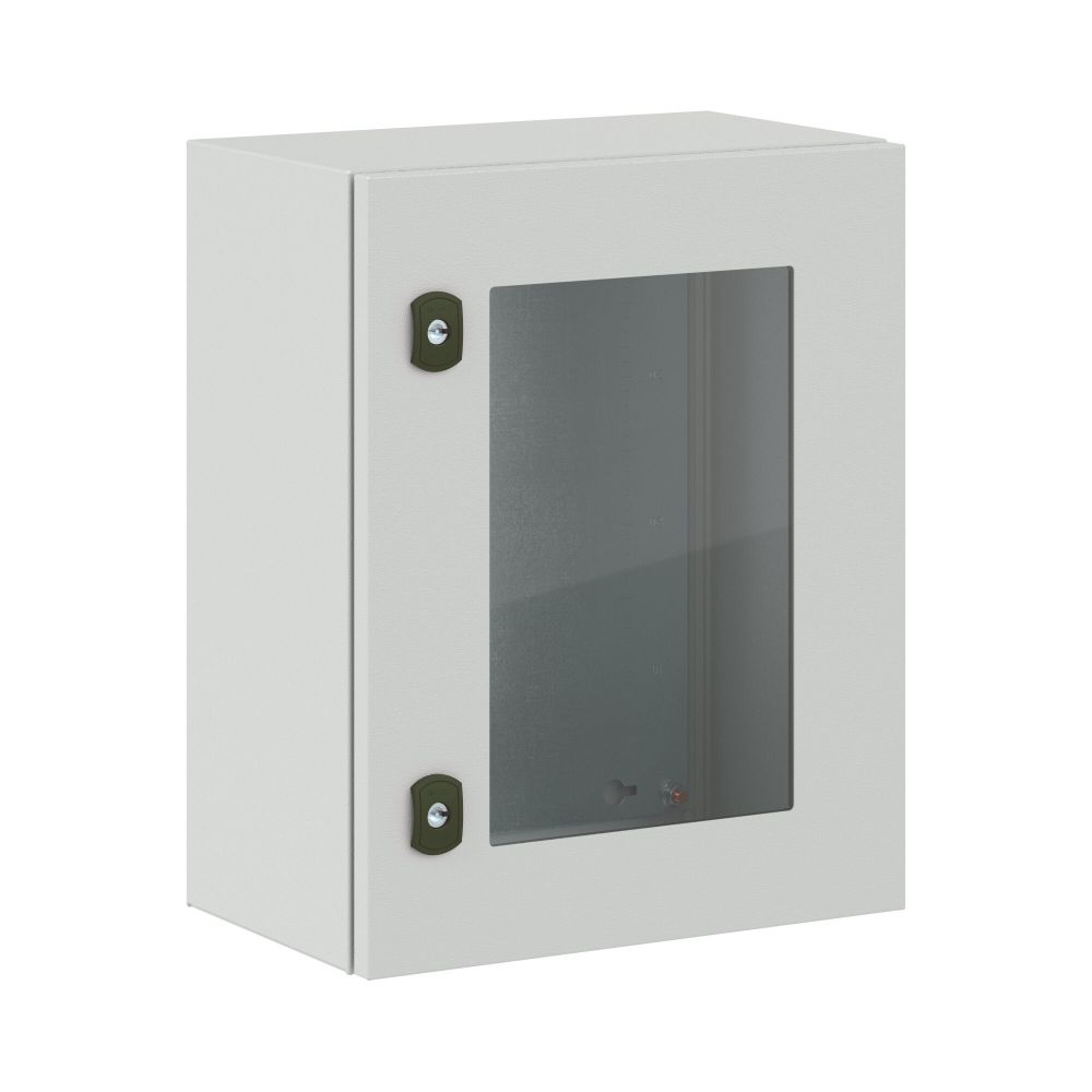 Корпус навесной уличный ST Outdoor с М/П с прозрачной дверью ВxШxГ 500x400x250 мм, IP66