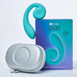 Двойной стимулятор точки G SVibe Snail GIZI цвет тиффани