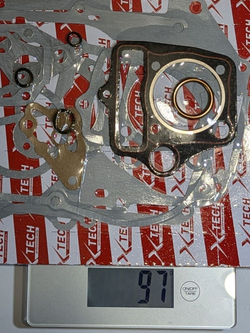 - Комплект прокладок (полный) для мопеда Альфа с двигателем 152FMH 110см3