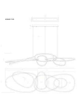 Подвесная люстра Arte Lamp