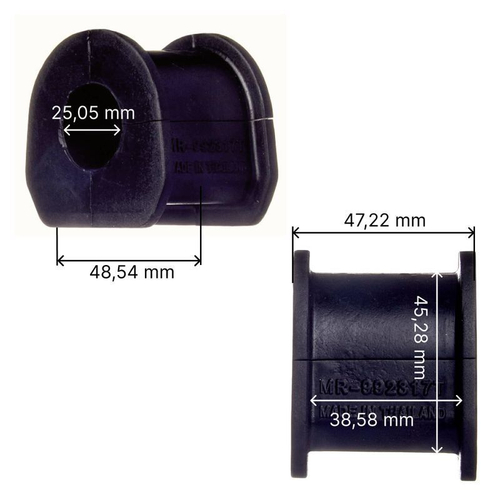 Втулка стабилизатора переднего Avantech ABH0542