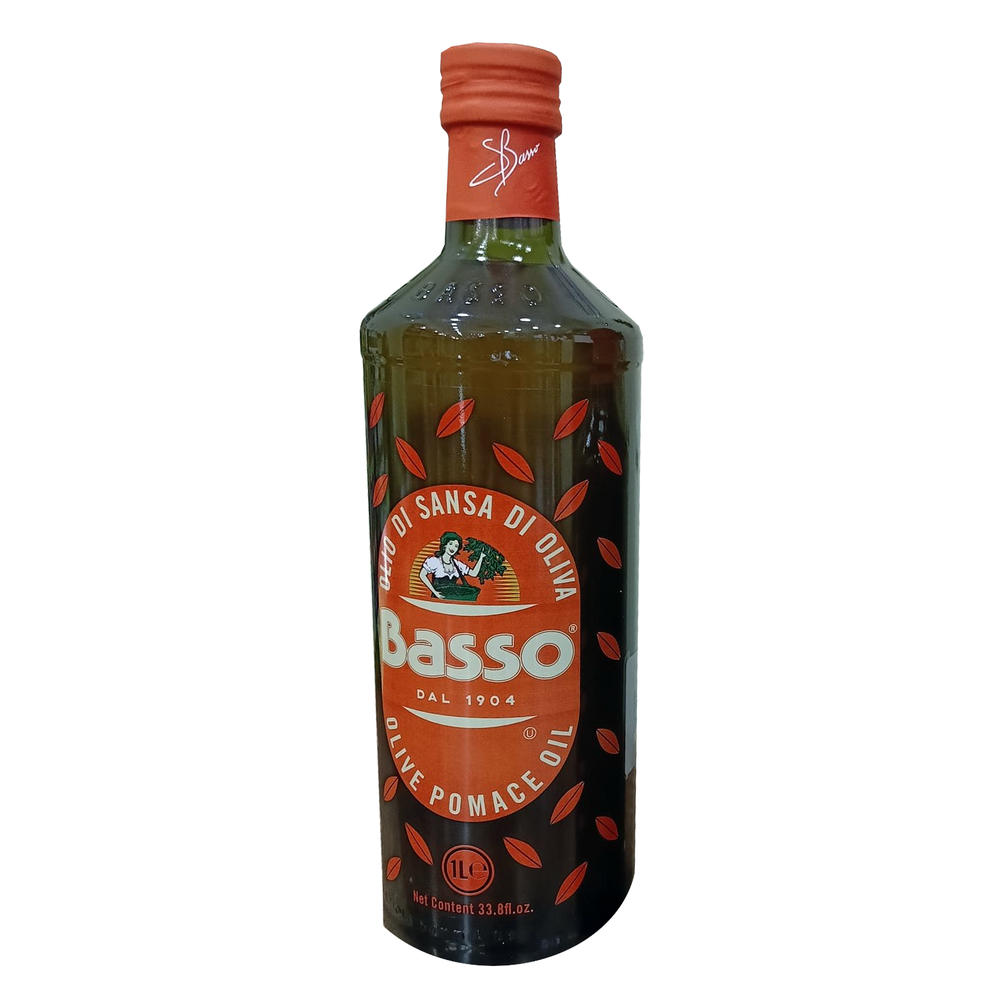 1000 мл Оливковое масло Basso Olio di sansa рафинированное
