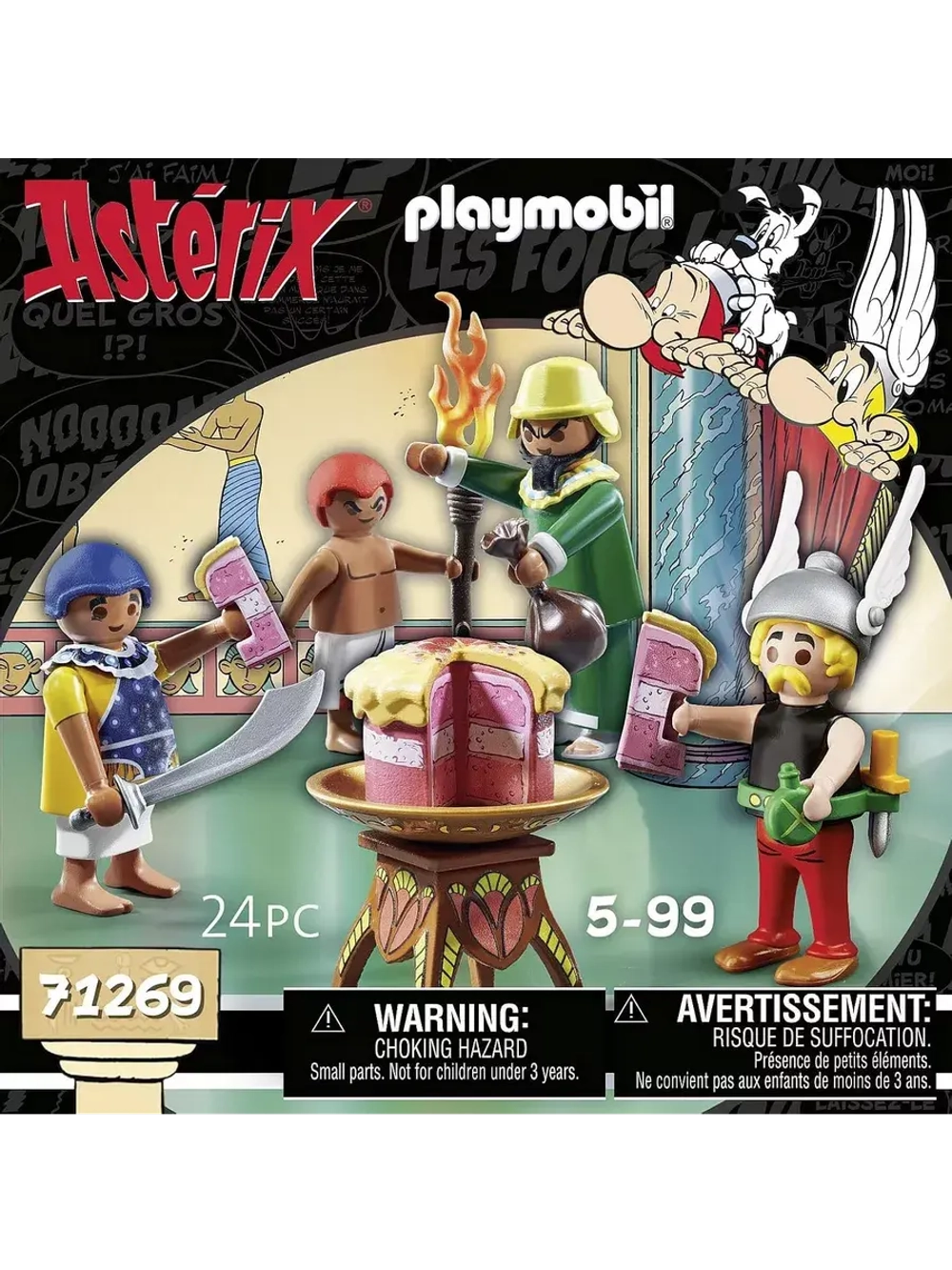Набор Астерикс Отравленный торт Амонбофиса Playmobil 71269