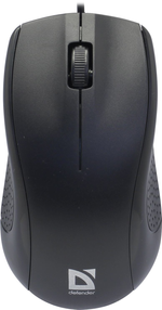 Манипулятор Defender Optical Mouse &lt; Optimum MB-160 Black &gt; (RTL) USB 3btn+Roll, &lt; 52160 &gt;
