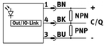 SOOE-BS-R-PNLK-T Датчик положения оптический диффузионный