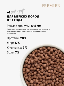 Premier Adult Mini для собак мелких пород (Ягнёнок с индейкой)
