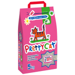 Наполнитель PrettyCat комкующийся бентонитовый Euro Mix с ароматом алоэ 5 кг