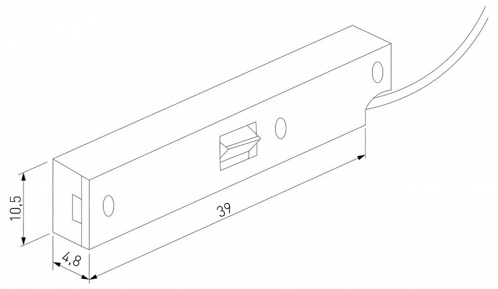 Токопровод концевой Elektrostandard Mini Magnetic a065632