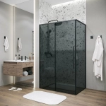 Душевой уголок Grossman Galaxy 120.K33.01.1090.21.10 100x90 стекло тонированное/профиль черный матовый