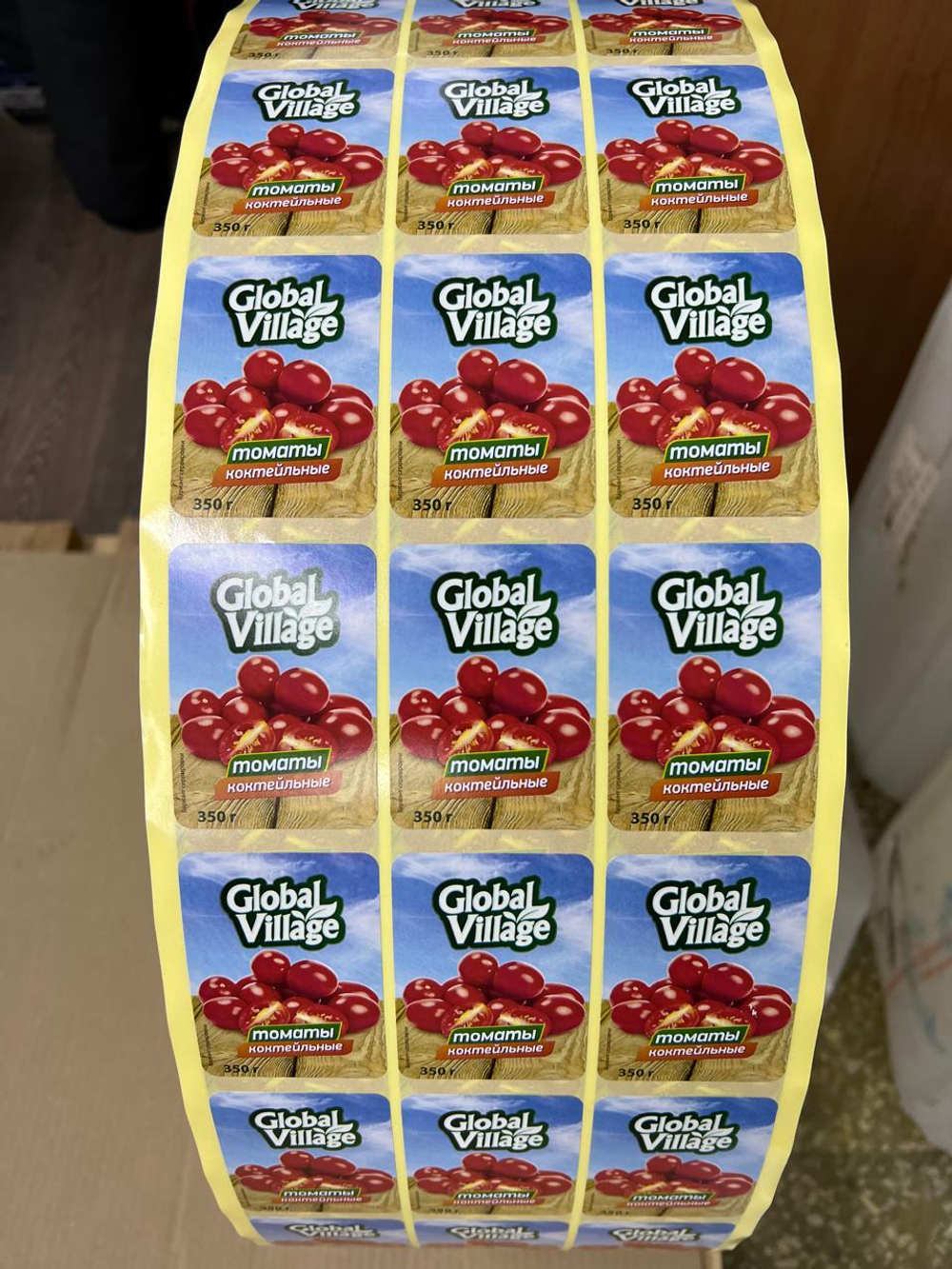 Этикетки для сельскохозяйственной продукции