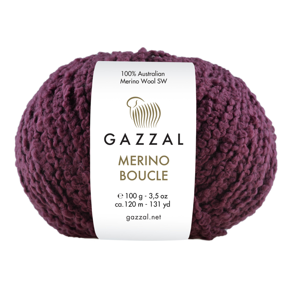 Пряжа Gazzal Merino Boucle (3767)