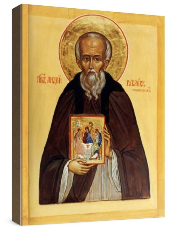 Андрей Рублев (рукописная икона)