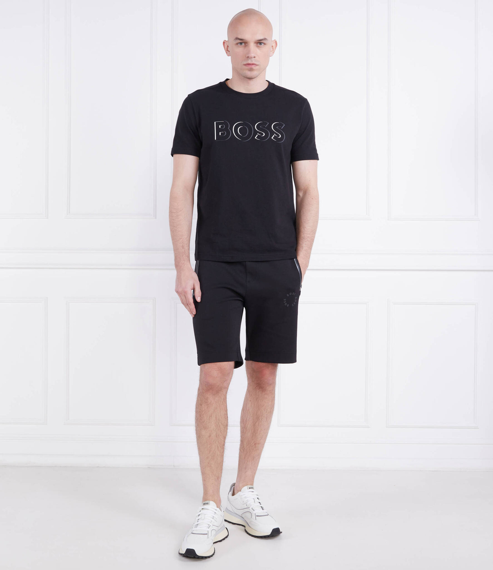 футболка tee 5 BOSS GREEN - черный(50483768)