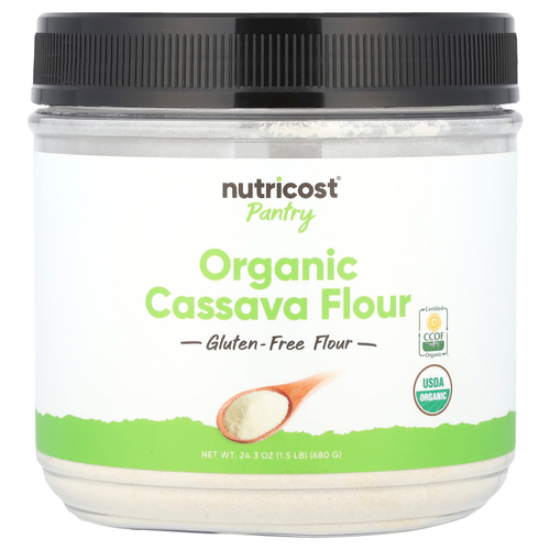 Nutricost, Pantry, органическая мука из кассавы, 680 г (24,3 унции)