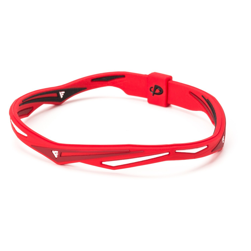 Браслет на ногу ANKLET EXTREME красно-белый