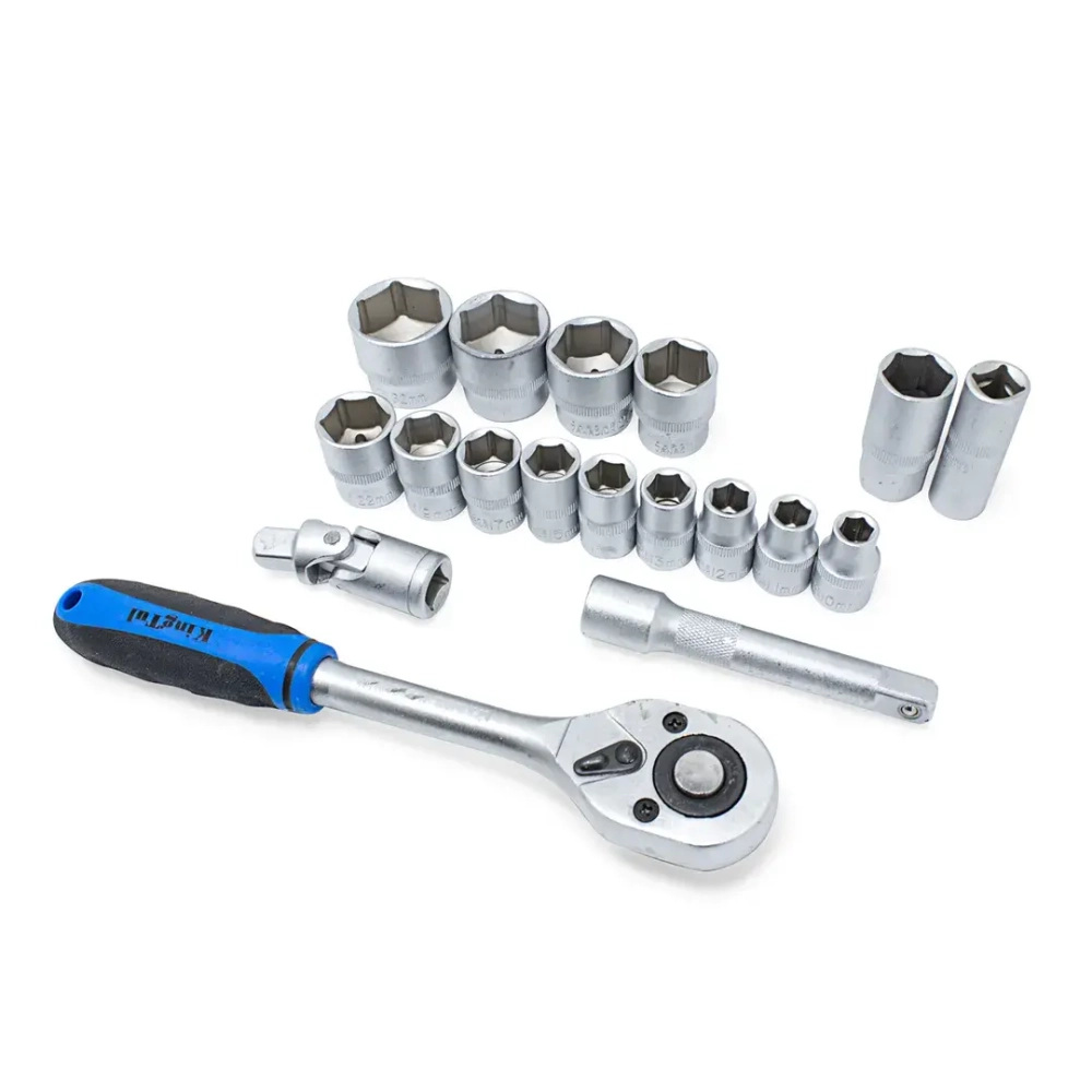 Набор инструментов 72пр.1/2'',1/4''(6гр.)(6-27мм) KINGTUL profi KT-72