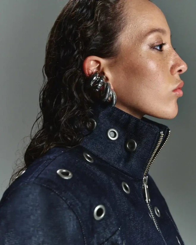 Куртка Raw с люверсами