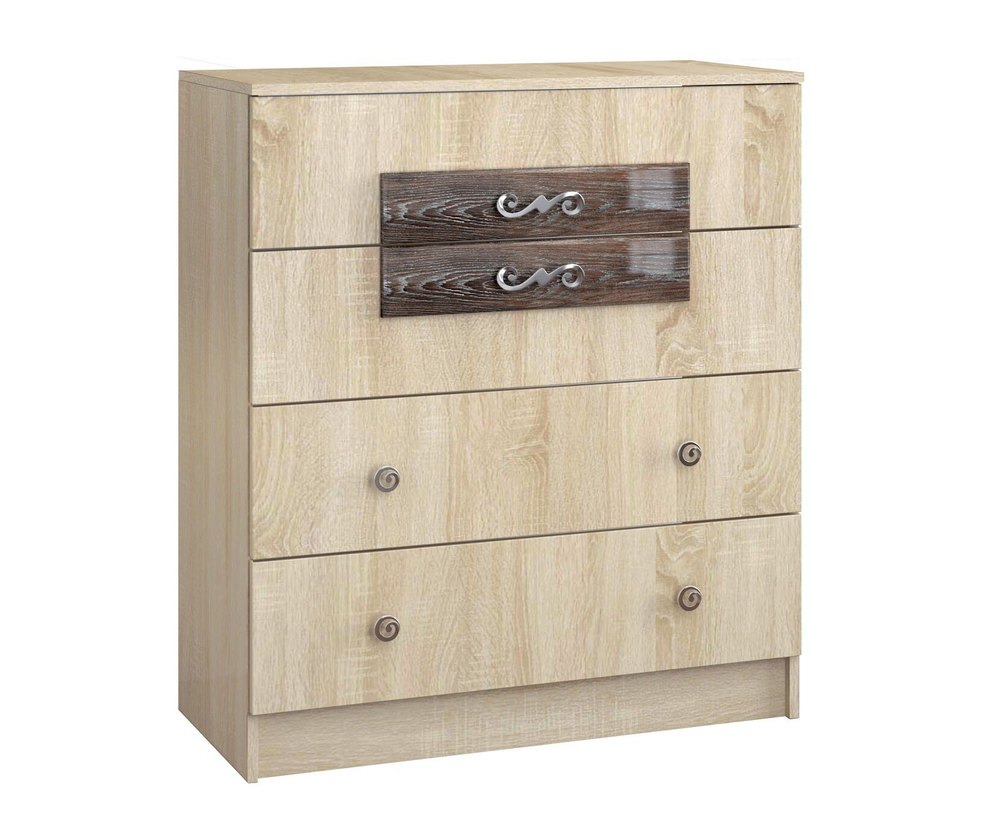 Комод современный Мадлен, Дуб шале мореный