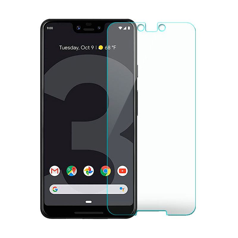 Защитное стекло 3D Full Glue для Google Pixel 3A, 0.3 мм, черная рамка