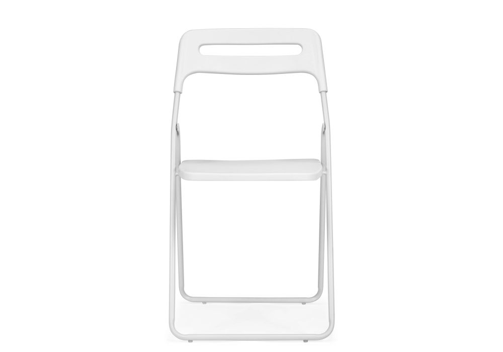 Пластиковый стул Fold складной white