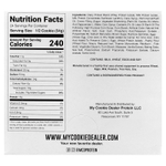 My Cookie Dealer Protein, протеиновое печенье, со вкусом праздничного торта, 12 шт. по 108 г (3,8 унции)