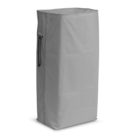 Чехол для мусорного мешка с застежкой,серый (120 л)
