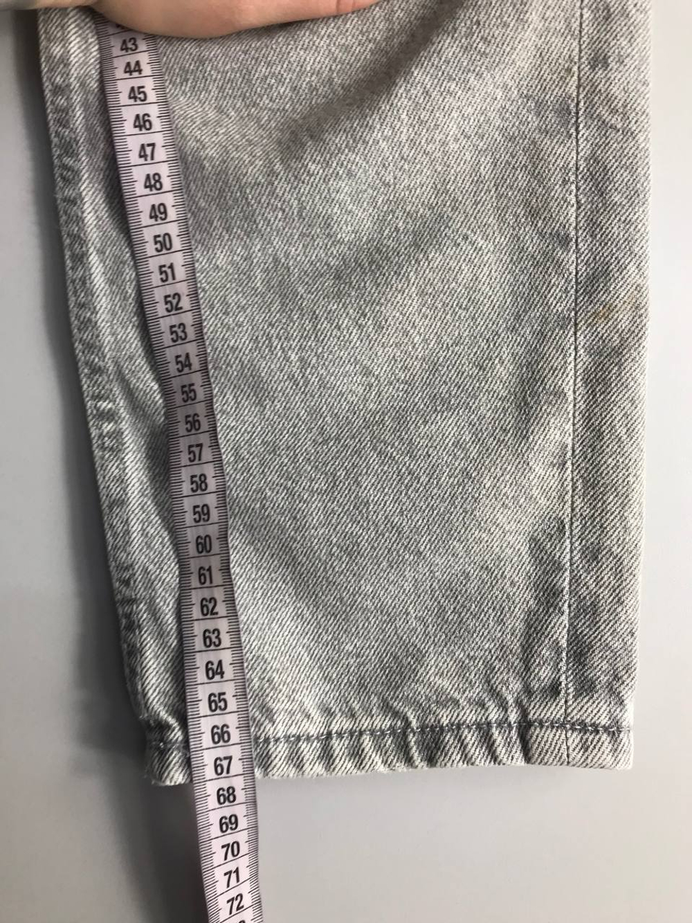 Джинсы Ecru серые, маркировка 38, визуально на 44 размер
