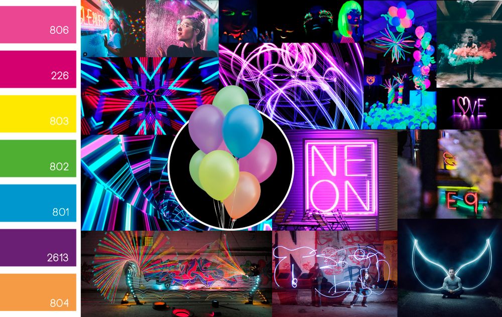 Шар (12"/30 см) Ассорти, неон, флюор 50 шт.