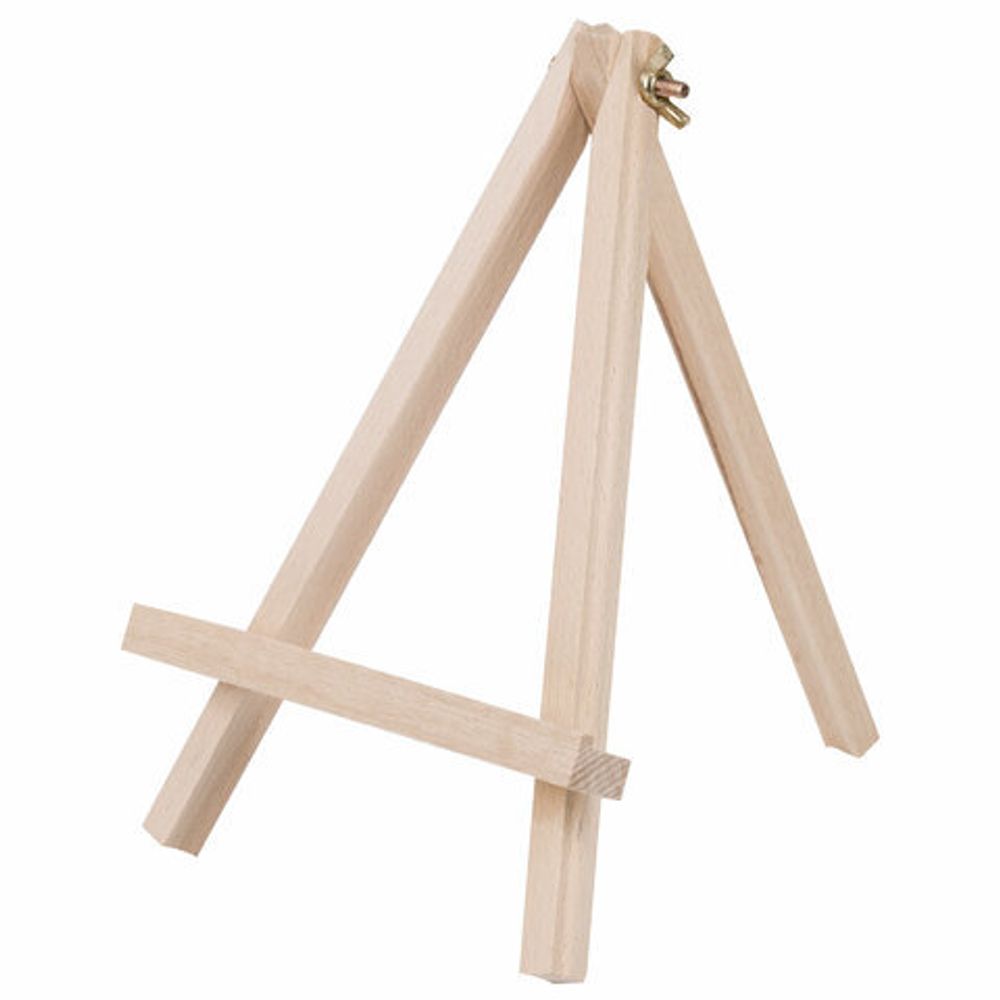 Мольберт настольный из бука 18х24 см, высота холста до 25см, BRAUBERG ART CLASSIC, 192252