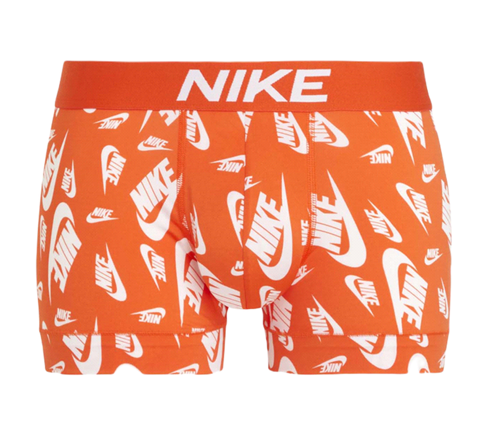 Мужские спортивные боксеры Nike Dri-Fit Essential Micro Trunk 1P - team orange shoebox print