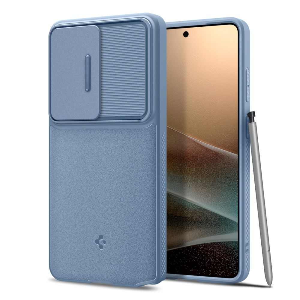 Чехол Spigen Optik Armor Galaxy S26 Ultra Light Blue
