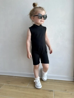 Комбинезон летний в рубчик