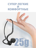 Спортивные Bluetooth-наушники X5 с костной проводимостью IPX8, встроенная память 8Гб
