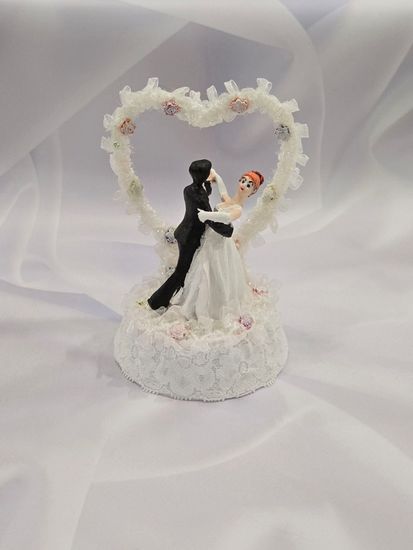 Свадебные фигурки "Жених и невеста" на торт