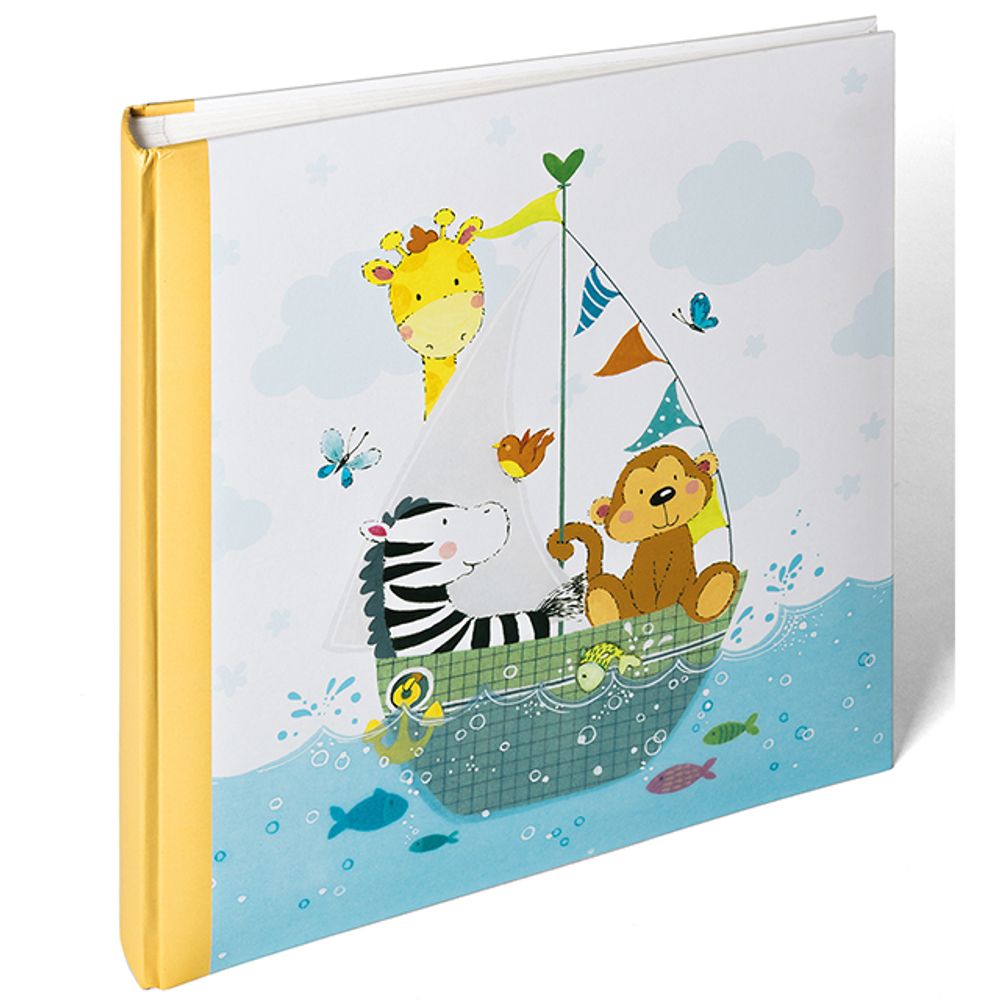 WALTHER UK-277-P 28x30,5/50бел.стр.,4ил. стр. by my side (желтый корешок,детский) ф/альбом