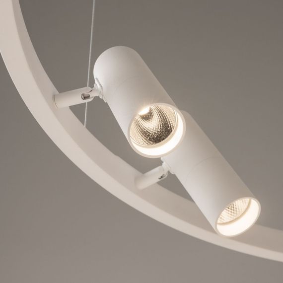 Подвесная светодиодная люстра Maytoni Satellite MOD102PL-L42WK