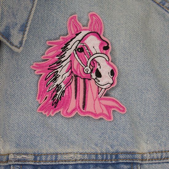Нашивка на куртку. Horse