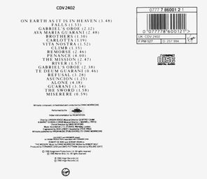 Soundtrack / Ennio Morricone: The Mission (CD)
