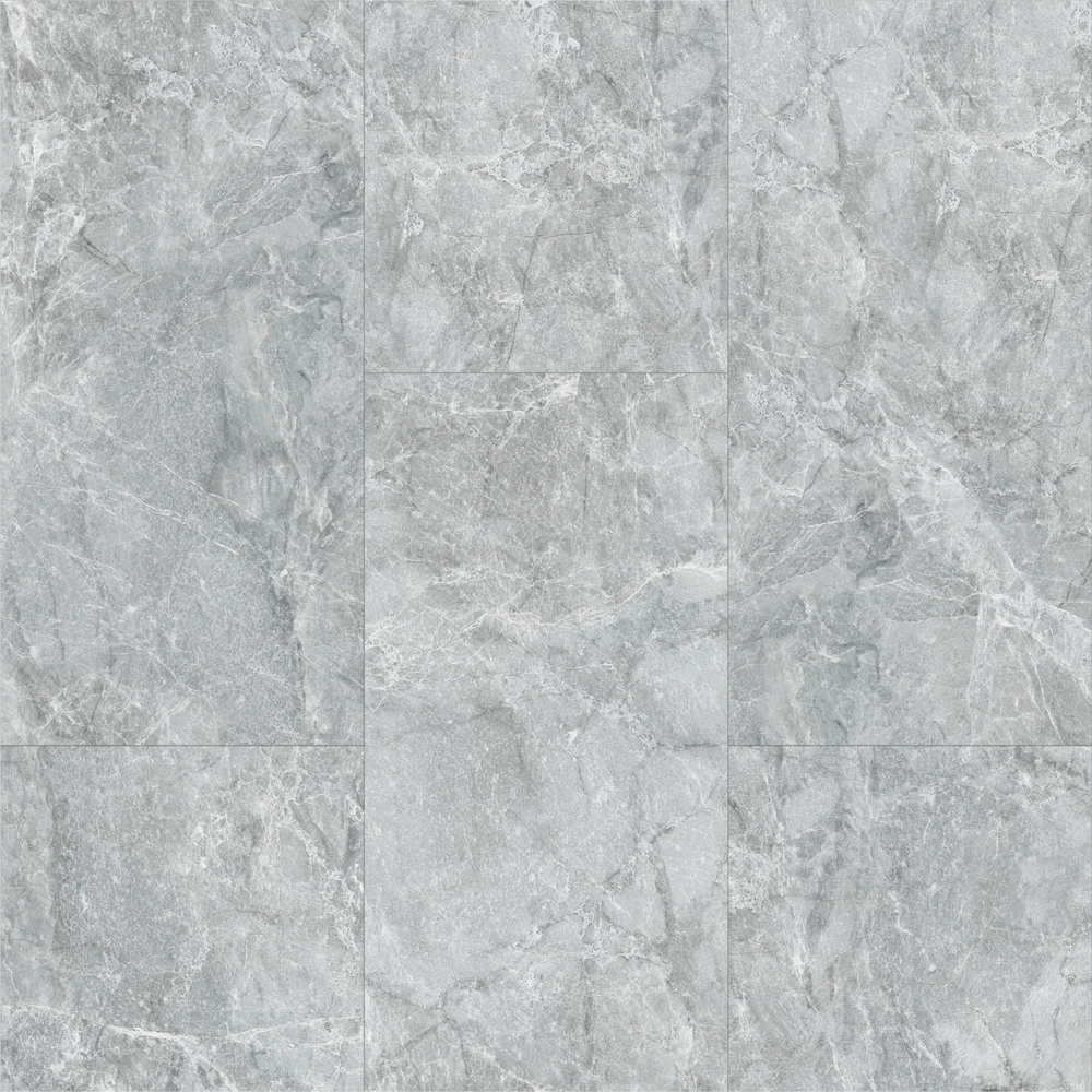 Кварц-виниловая плитка Fargo Stone LVT Травертин Арктический 48116-01 фаска