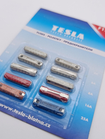 Предохранители TESLA F152(5 - 25 А) LADA ,блистер (10штук )